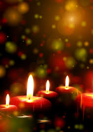 Christmas eve candles